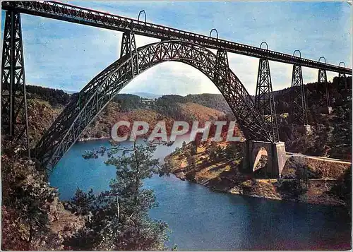 Cartes postales moderne La Haute Auvergne Viaduc de Garabit