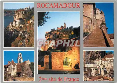 Cartes postales moderne Rocamadour Lot Haut Lieu de pelerinage