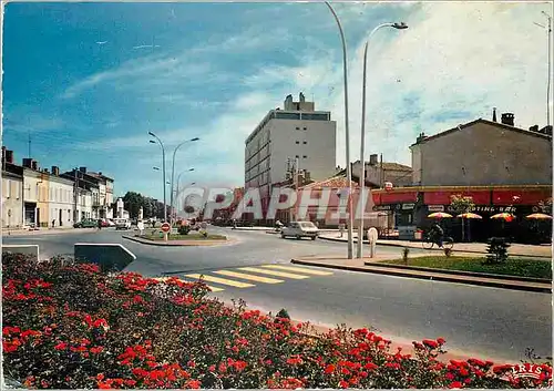 Moderne Karte Marmande Lot et Garonne Les boulevards fleuris