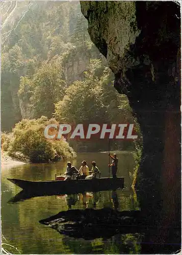 Moderne Karte Gorges du Tarn Lozere Les Detroits