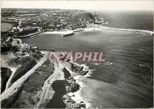 Cartes postales moderne Dielette Manche Vue aerienne Vue generale de la Cote
