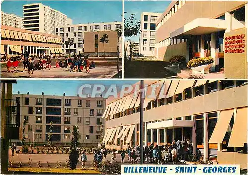 Cartes postales moderne Villeneuve Saint Georges Val de Marne A la residence les graviers l'ecole maternelle Jean de la