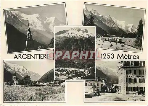 Cartes postales moderne Souvenir d'Argentiere Train