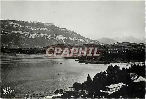 Cartes postales moderne La Savoie Pittoresque Le Bourget du Lac A gauche le Nivolet