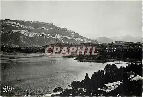 Moderne Karte La Savoie Pittoresque Le Bourget du Lac A gauche le Nivolet