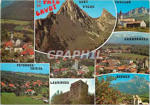 Cartes postales moderne Le Pays de Gavot Haute Savoie