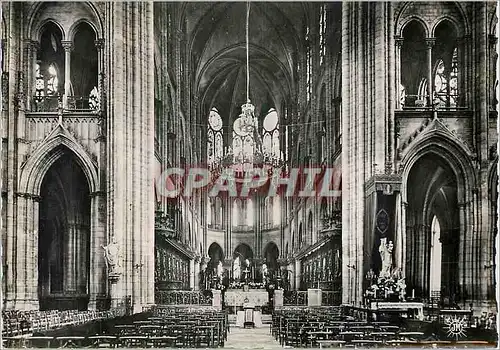 Moderne Karte Notre Dame de Paris Le Transept