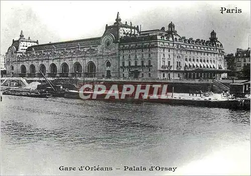 Cartes postales moderne Paris Gare d'Orleans Palais d'Orsay