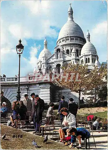 Cartes postales moderne Paris Le Sacre Coeur