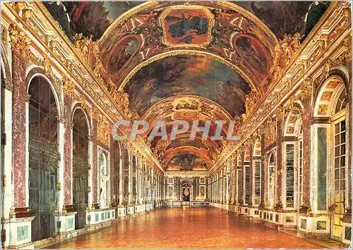 Cartes postales moderne Versailles La Galarie des Glaces