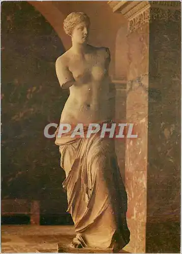 Cartes postales moderne Paris Musee du Louvre Venus de Milo