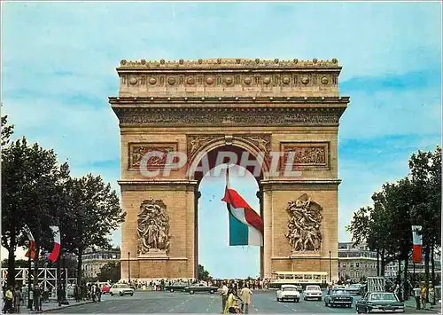 Cartes postales moderne Paris L'Arc de Triomphe