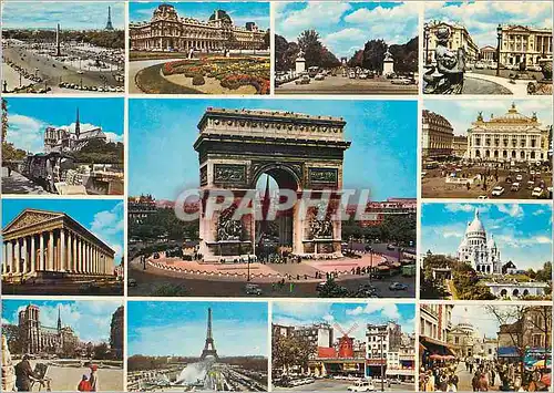 Cartes postales moderne Souvenir de Paris