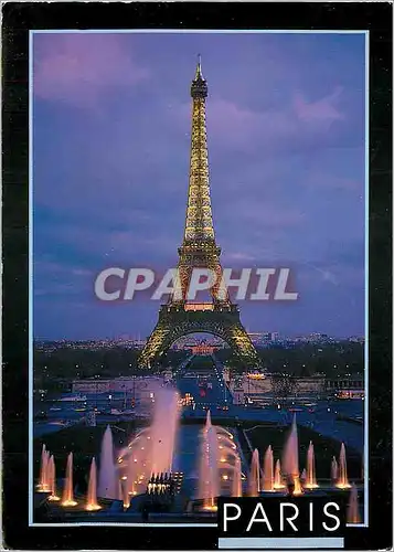 Cartes postales moderne Paris La Tour Eiffel