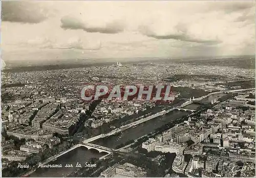 Cartes postales moderne Paris Panorama of the Seine