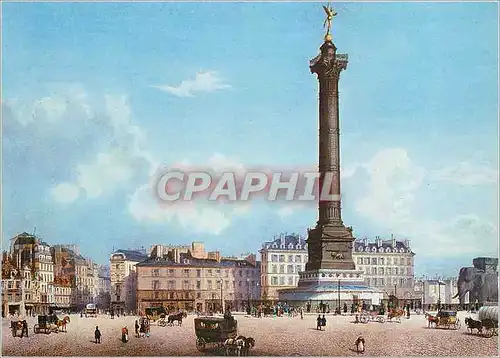 Cartes postales moderne Paris du Temps Jadis La Place de la Bastille