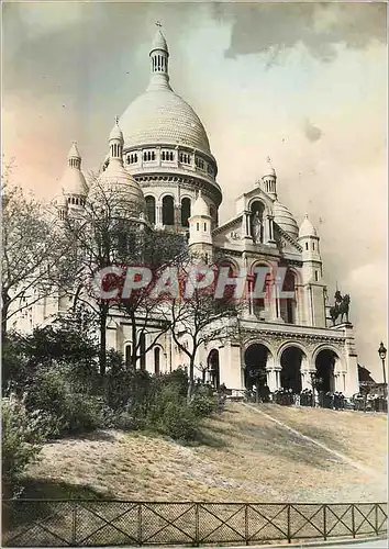 Cartes postales moderne Paris Le Sacre Coeur