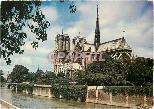 Moderne Karte Paris Notre Dame