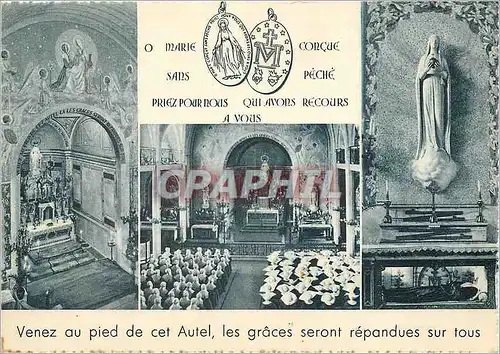 Cartes postales moderne Filles de la Charite de Saint Vincent de Paul Paris Chapelle