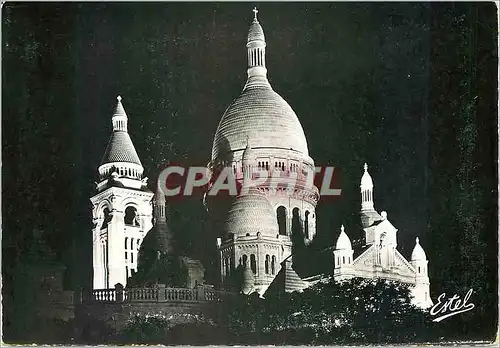 Cartes postales moderne Paris La Basilique du Sacre Coeur