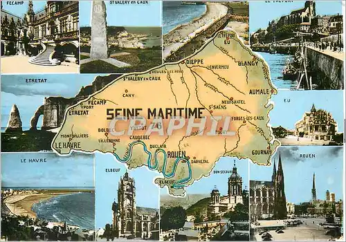 Cartes postales moderne Seine Maritime