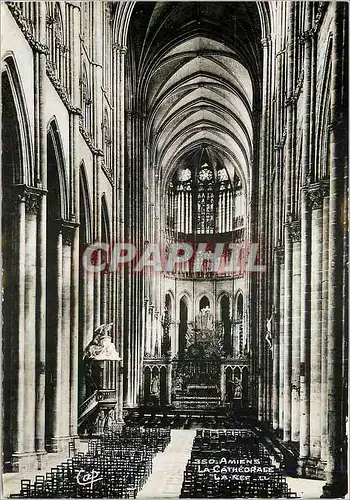 Cartes postales moderne Amiens La Cathedrale La Nef