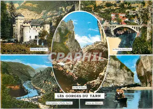 Cartes postales moderne Les Gorges du Tarn