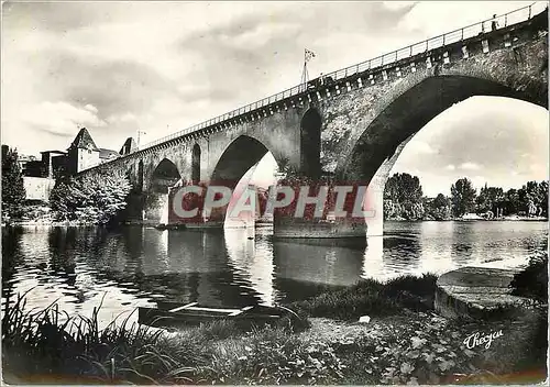 Moderne Karte Tarn et Gne Montauban Le Pont Vieux sur le Tarn