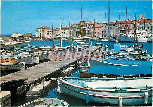 Cartes postales moderne Saint Tropez Var Le Port