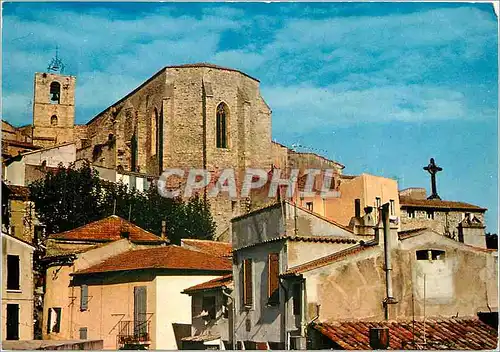 Moderne Karte La Cote d'Azur Varoise Hyeres les Palmiers Eglise Saint Paul