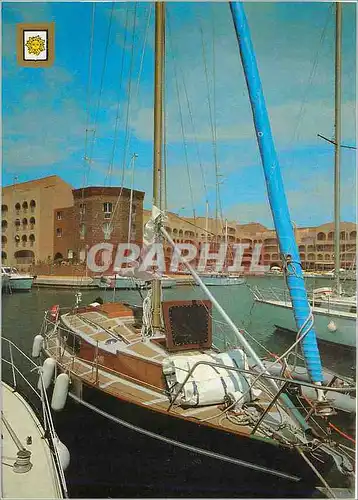 Cartes postales moderne La Cote d'Azur Varoise Hyeres les Palmiers Port La Gavine