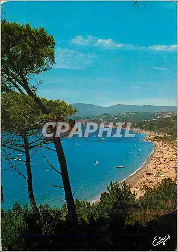 Cartes postales moderne La Cote d'Azur Varoise La Croix Valmer Var La Plage de Gigaro