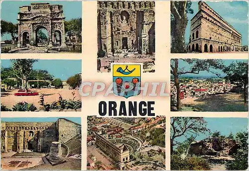 Moderne Karte Souvenir d'Orange Vaucluse