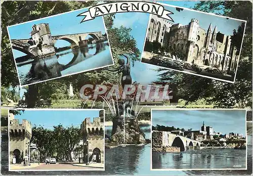 Cartes postales moderne Souvenir d'Avignon Vaucluse