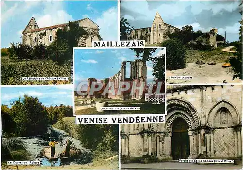 Cartes postales moderne Maillezais Venise Vendeene La Refectoire de l'Abbaye