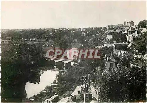 Moderne Karte Poitiers Vienne Vallee du Clain Le Pont du Chemin de Fer