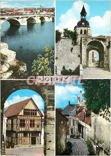Cartes postales moderne Joigny Yonne Les bords de l'Yonne L'Eglise St Jean