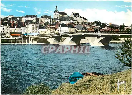 Moderne Karte Joigny Yonne Vue generale