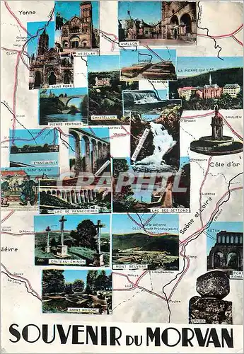 Cartes postales moderne Souvenir du Morvan Yonne
