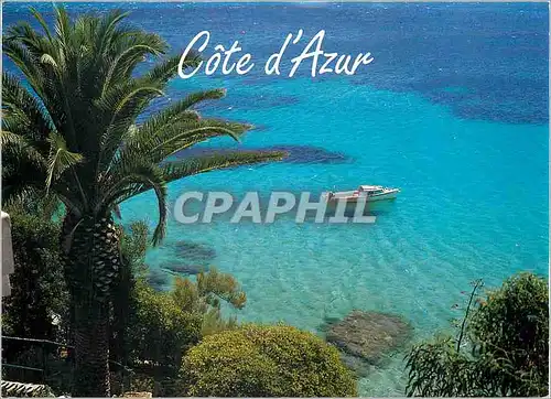 Cartes postales moderne Cote d'Azur Rivages pittoresques de la mediterranee