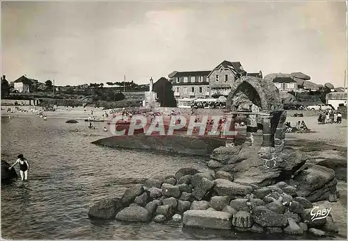 Cartes postales moderne Ploumanach C du N Plage de Saint Guirec