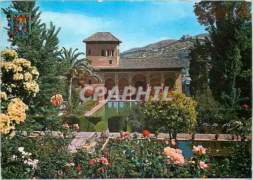 Cartes postales moderne Granada Alhambra Tour des Dames et Jardins du Partal