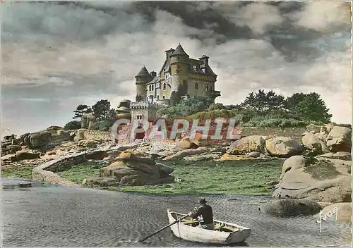 Cartes postales moderne Ploumanach C du N Chateau de Costaeres ou fut ecrit Quo Vadis