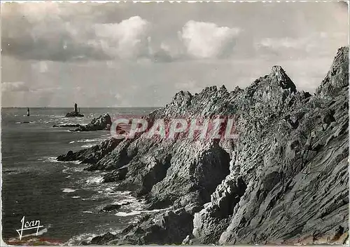 Cartes postales moderne Pointe du Raz et le phare de la Vieille Finistere