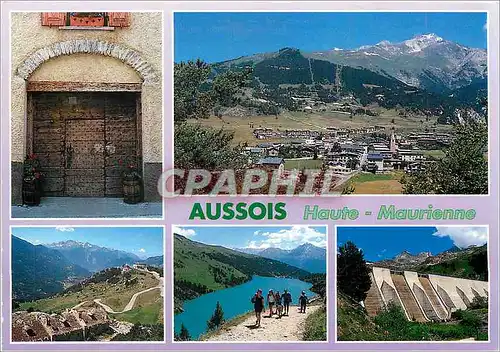 Moderne Karte Savoie France Haute Maurienne Aussois