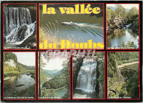 Cartes postales moderne La Vallee du Doubs
