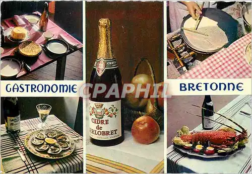 Cartes postales moderne Gastronomie Bretonne