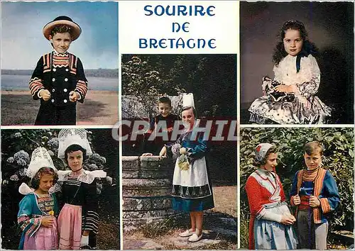 Cartes postales moderne Sourire de Bretagne