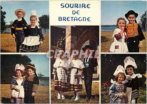 Cartes postales moderne Sourire de Bretagne