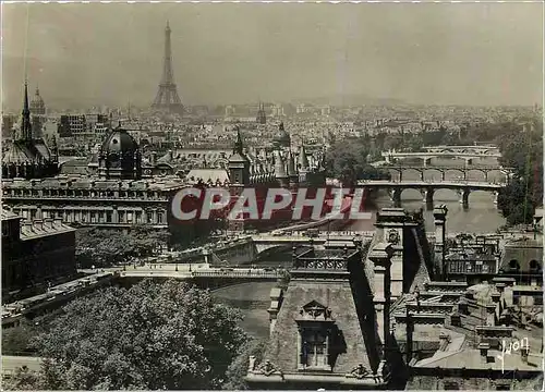 Cartes postales moderne Paris Perspective des sept ponts